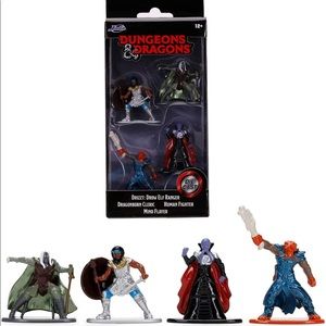 JADA Dungeons & Dragons Die Cast Figurines 4 Pack